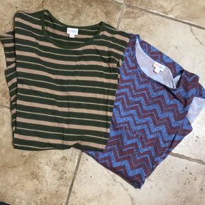 LuLaRoe Irma Lot of Two Size Medium